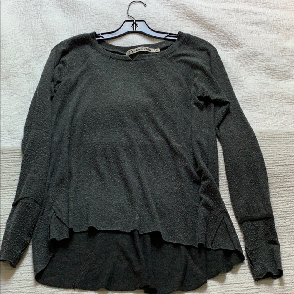 Michael star grey top